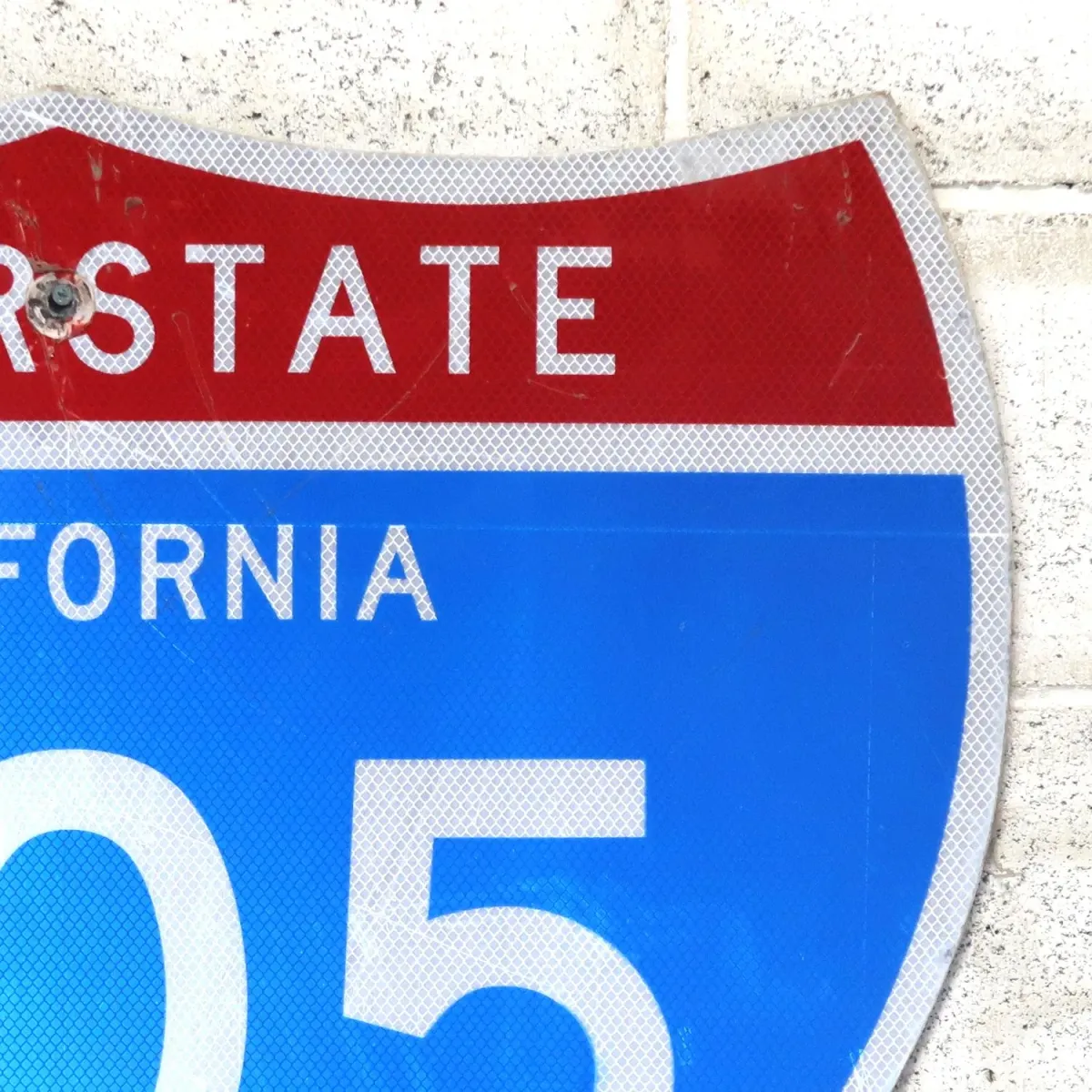 INTERSTATE CALIFORNIA 605 ロードサイン