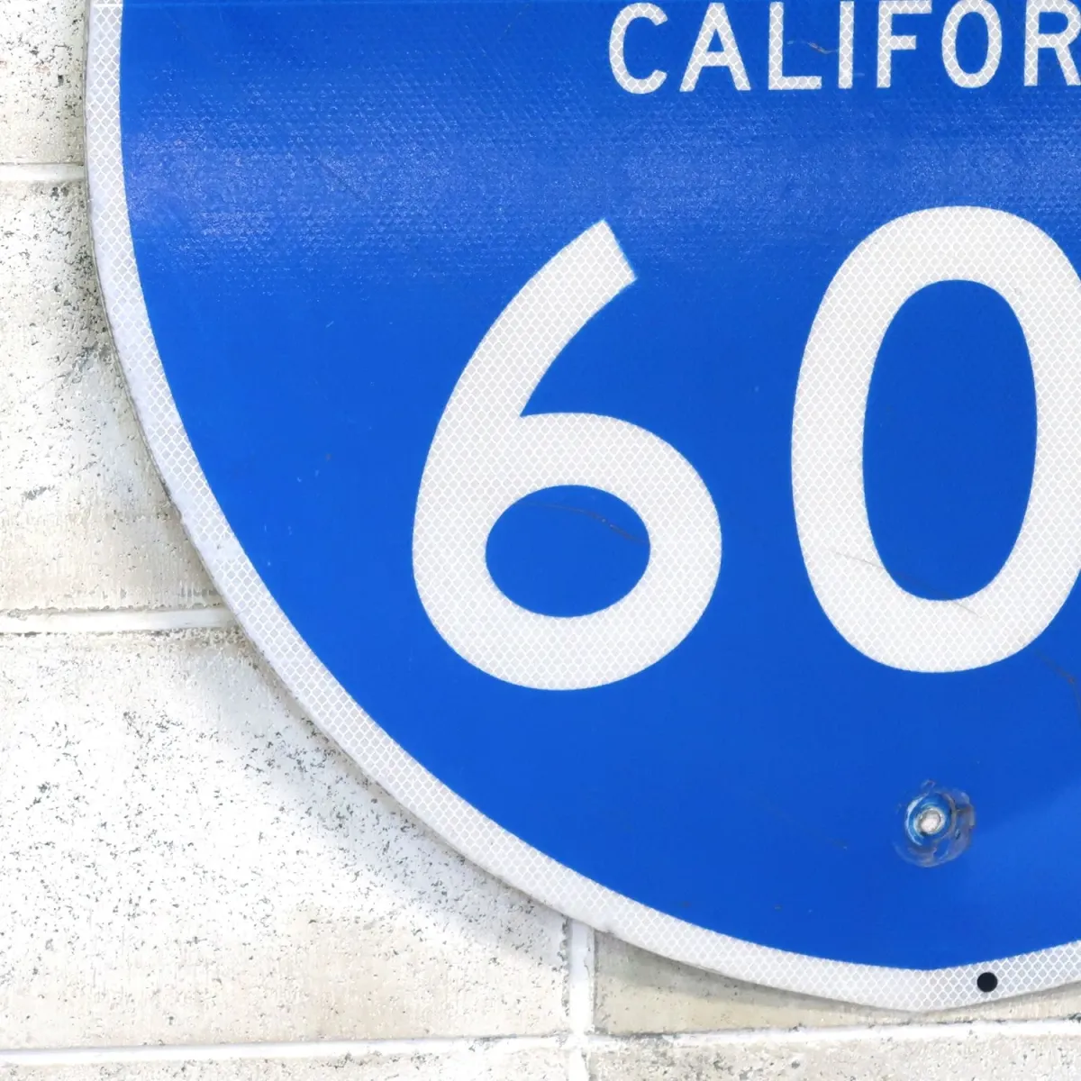 INTERSTATE CALIFORNIA 605 ロードサイン