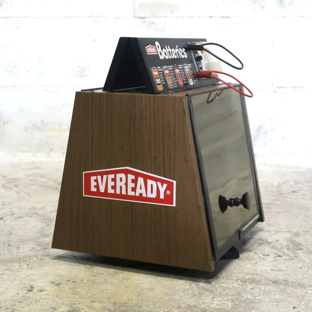 EVEREADY ビンテージ ディスプレイラック