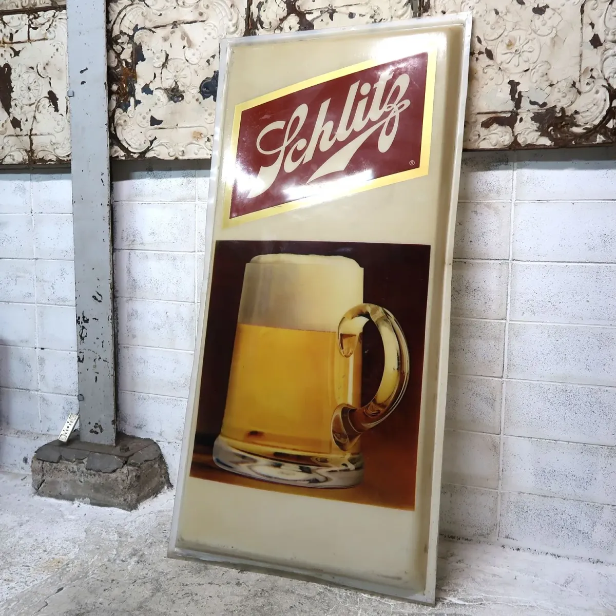 Schlitz ビンテージ 大型サイン