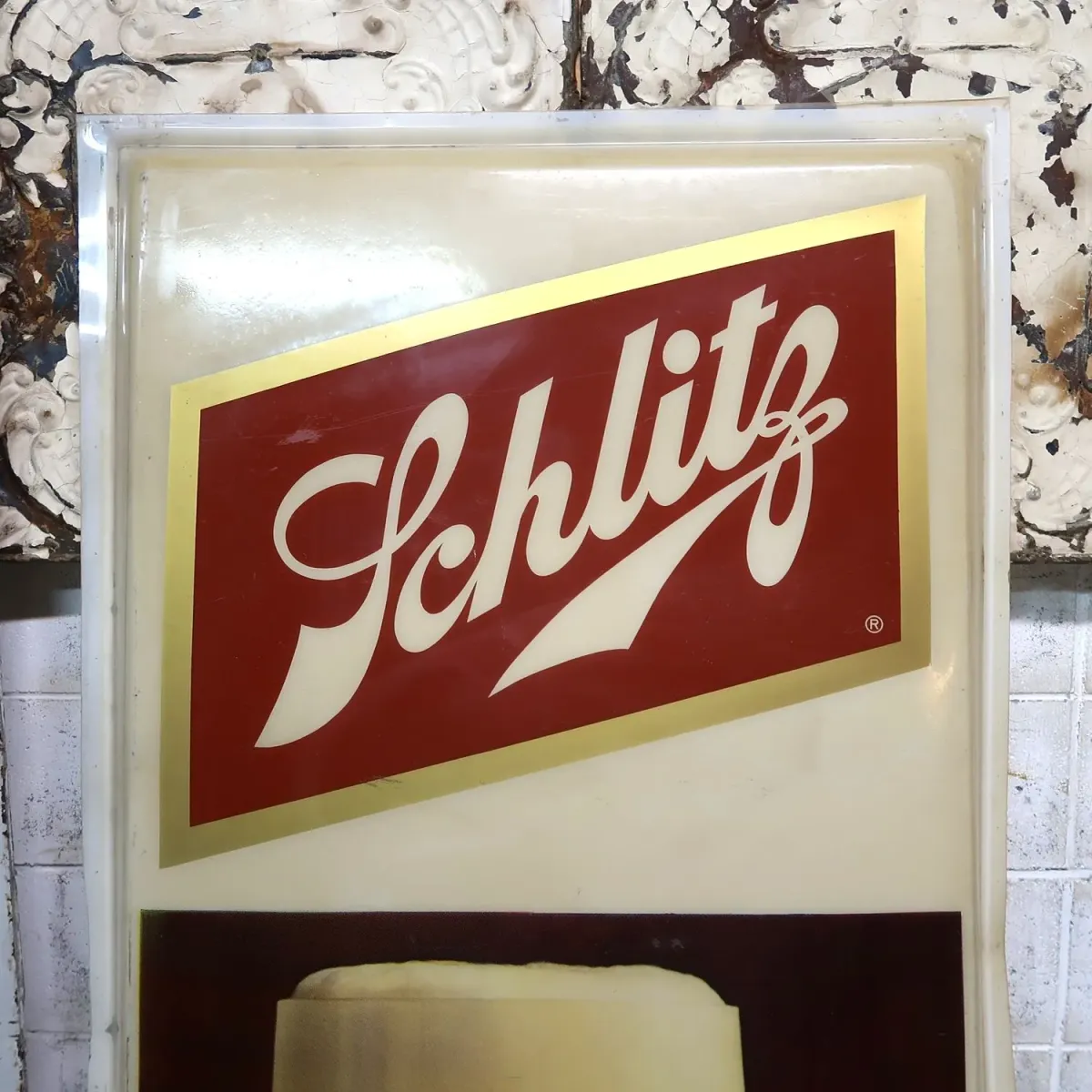 Schlitz ビンテージ 大型サイン