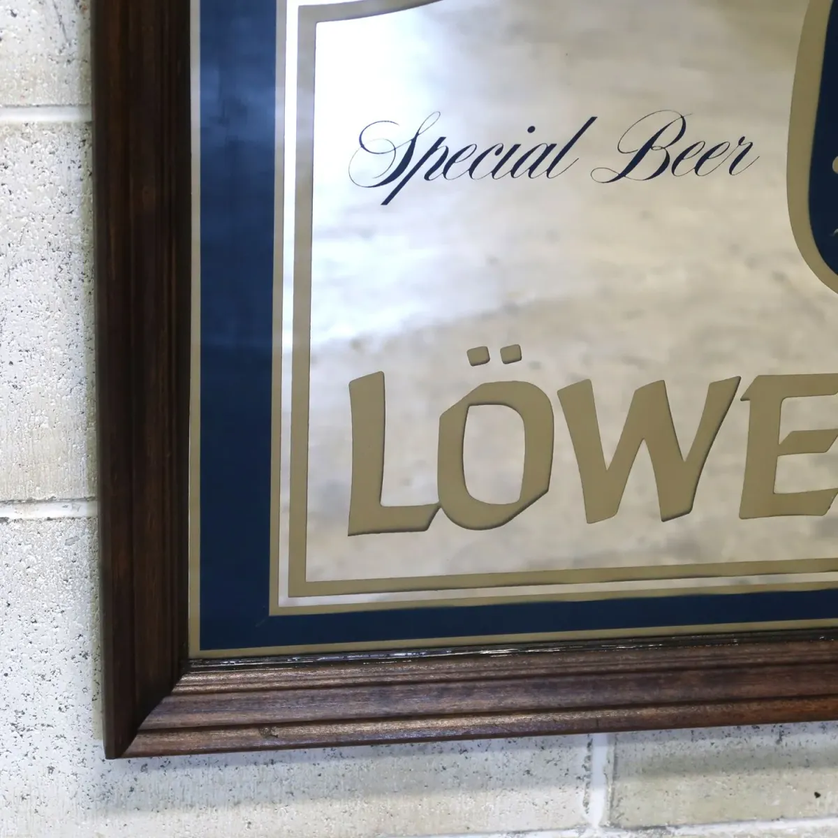 LOWENBRAU ビンテージ 大型パブミラー