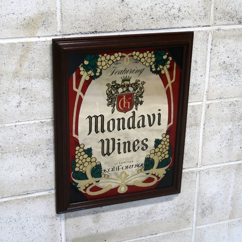 mondavi wines ビンテージ パブミラー