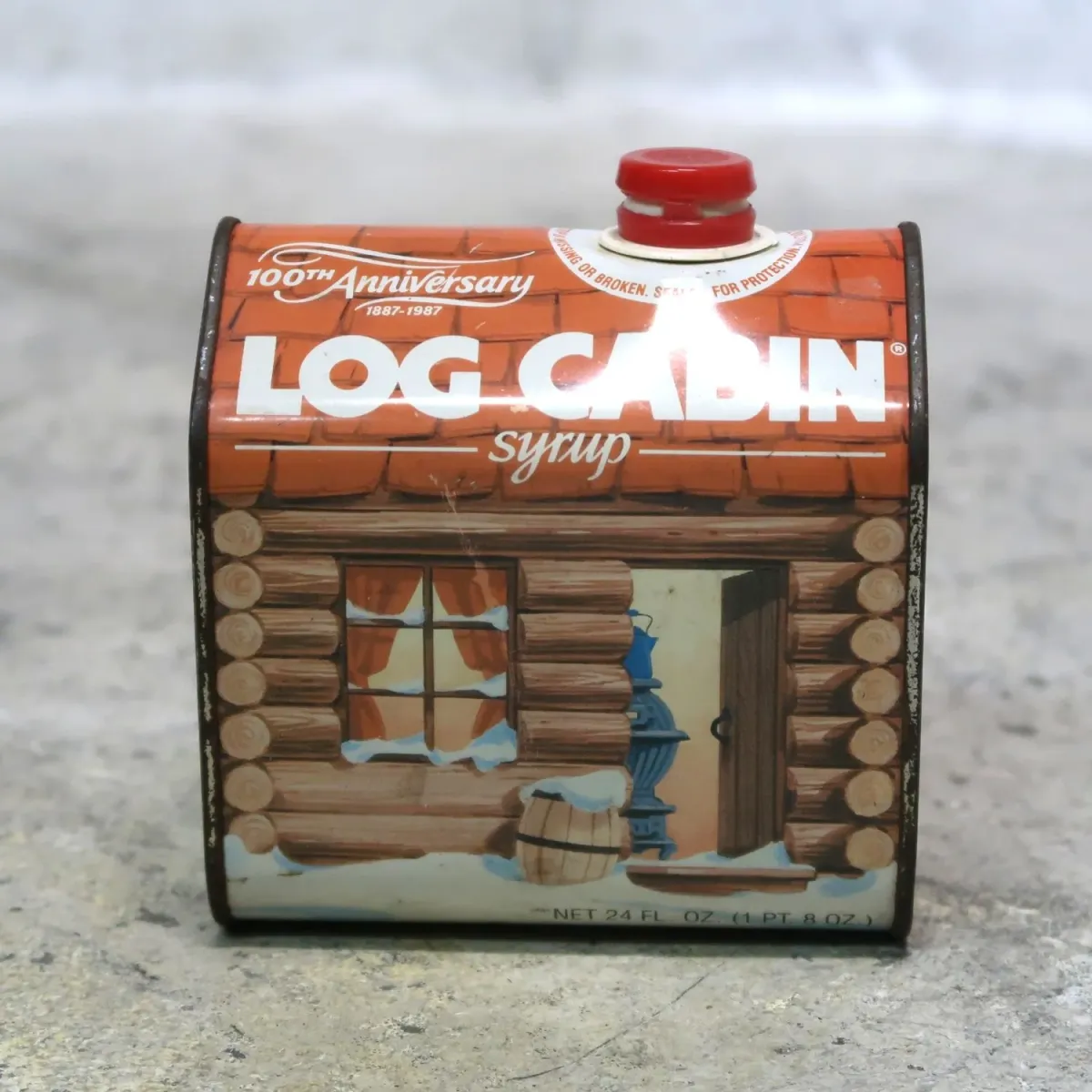 LOG CABIN シロップ缶