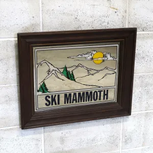 SKI MAMMOTH ビンテージ パブミラー