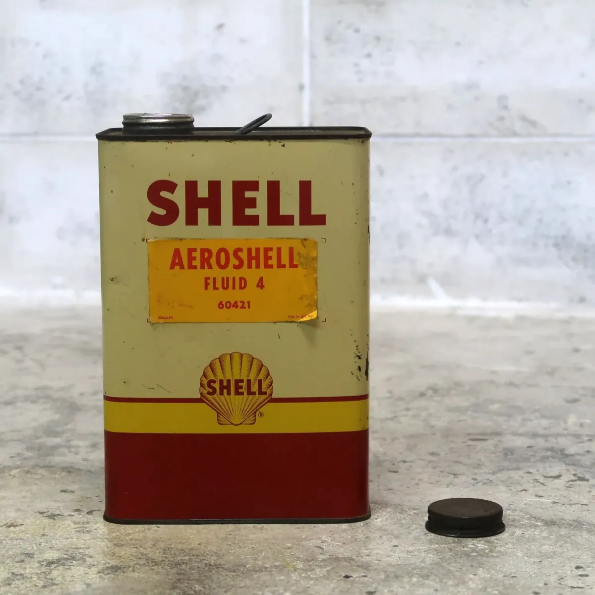 SHELL ビンテージ オイル缶