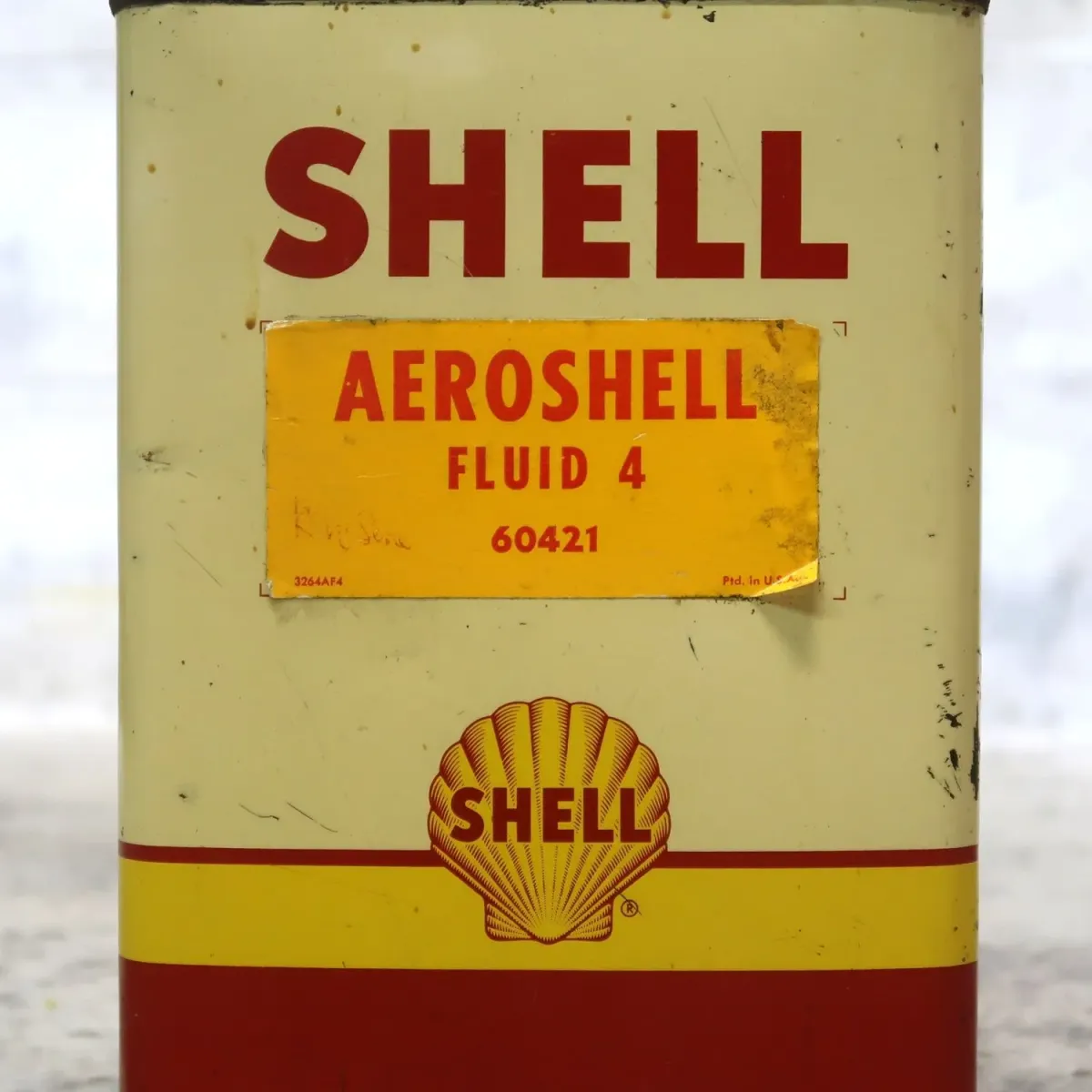 SHELL ビンテージ オイル缶