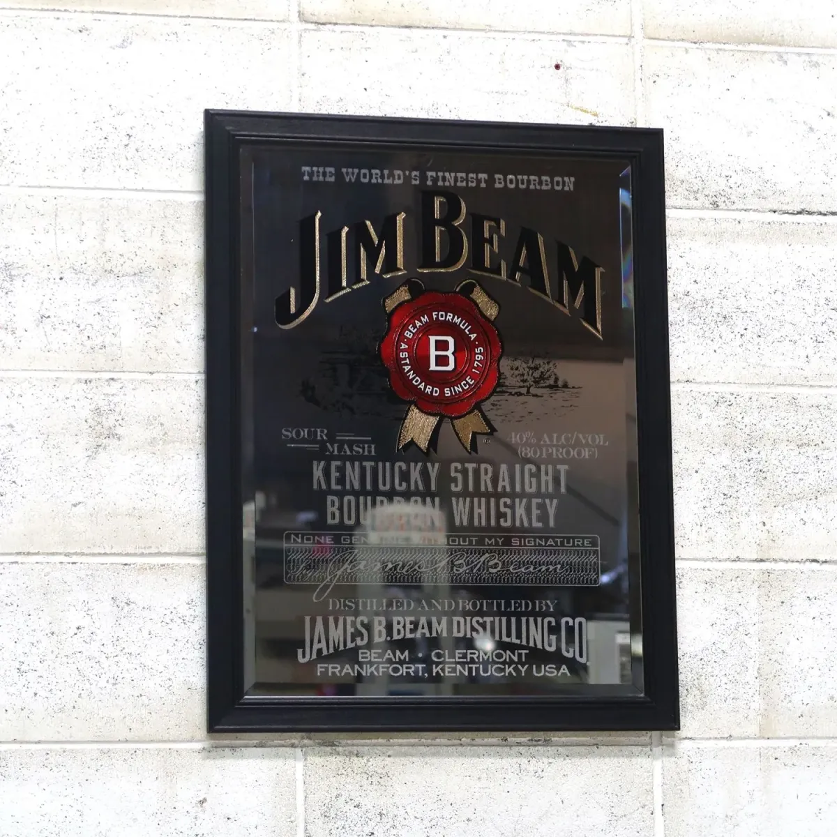 JIM BEAM パブミラー