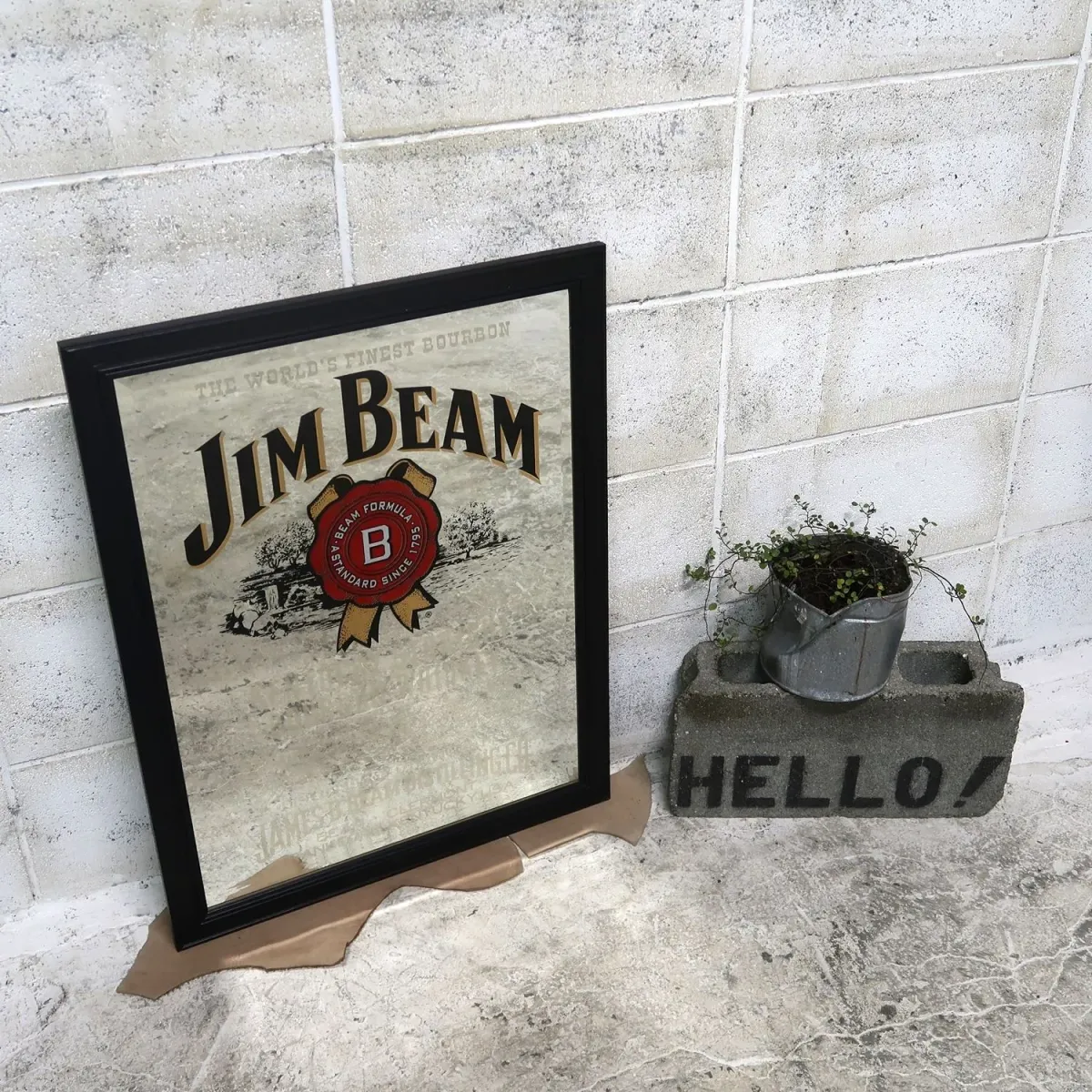 JIM BEAM パブミラー