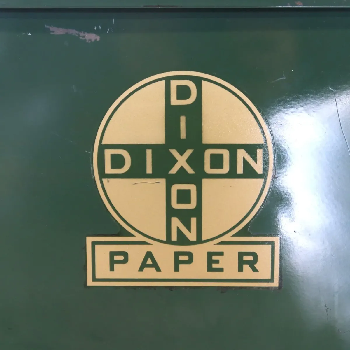 DIXON PAPER CO. ビンテージ メタルボックス