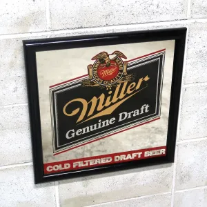 Miller Beer パブミラー