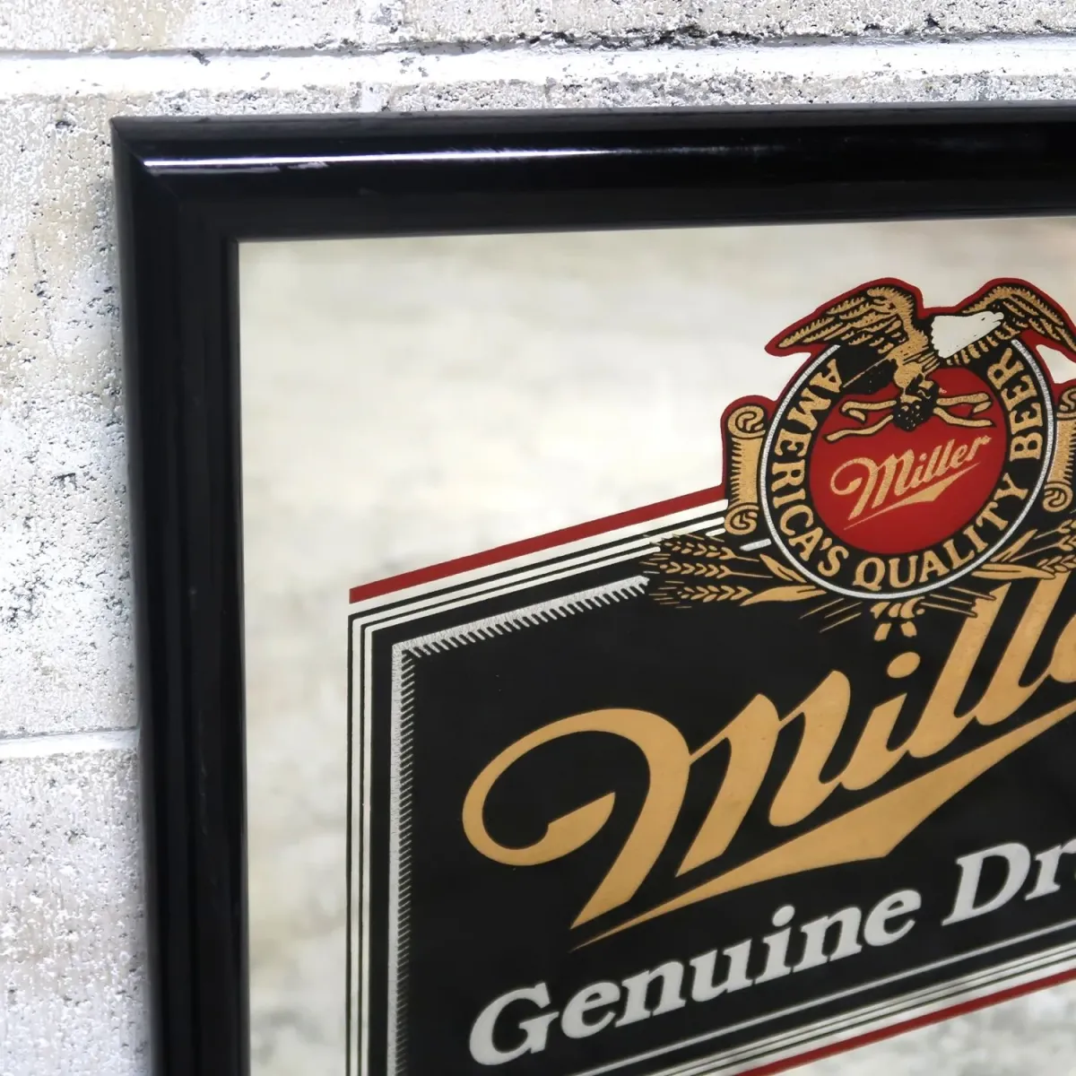 Miller Beer パブミラー