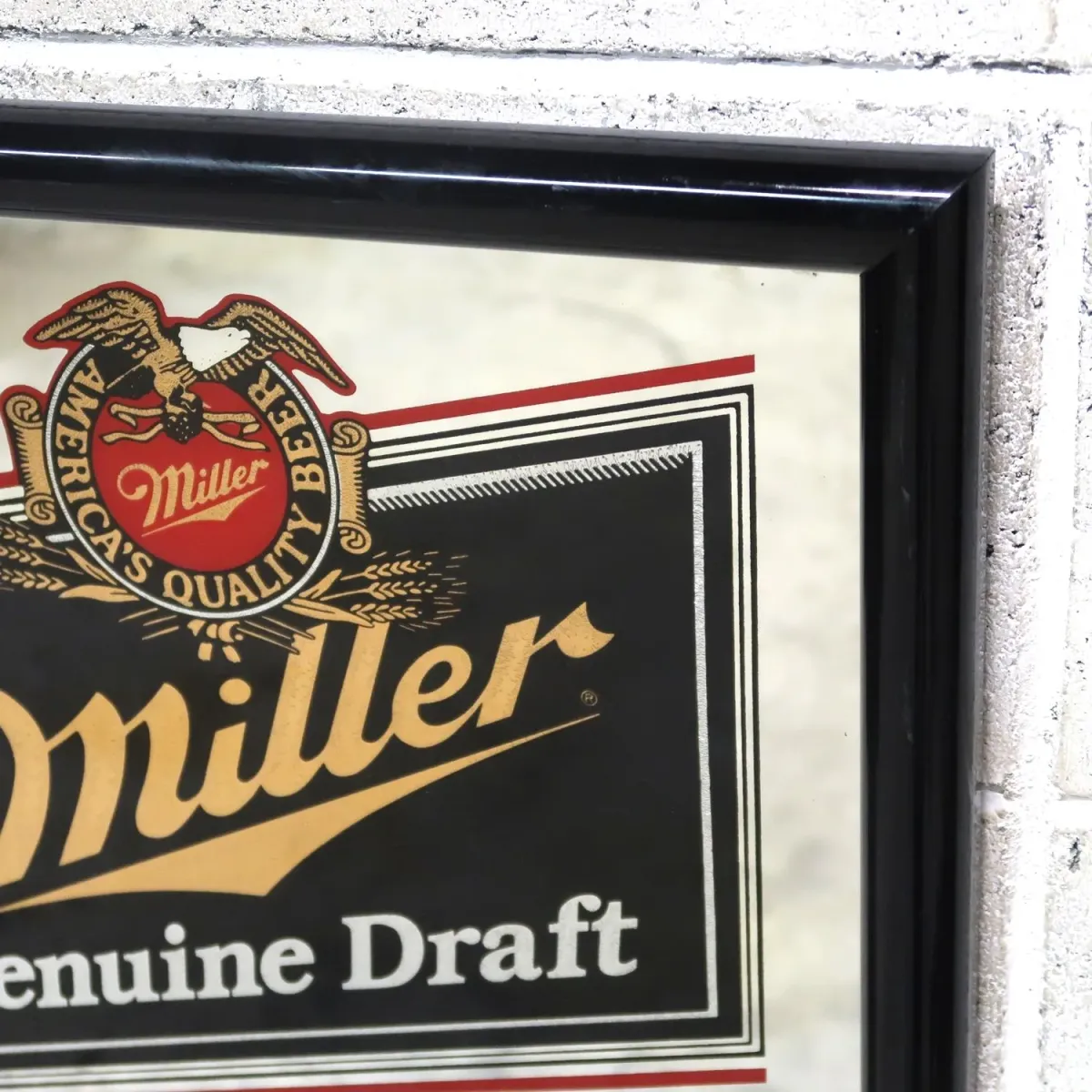 Miller Beer パブミラー