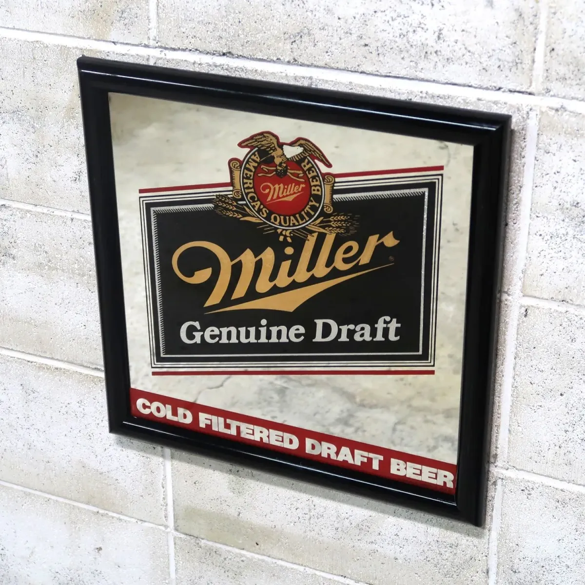 Miller Beer パブミラー