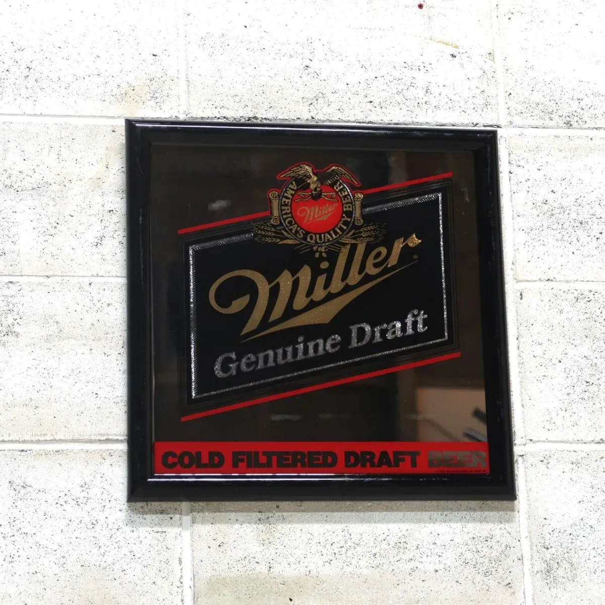 Miller Beer パブミラー