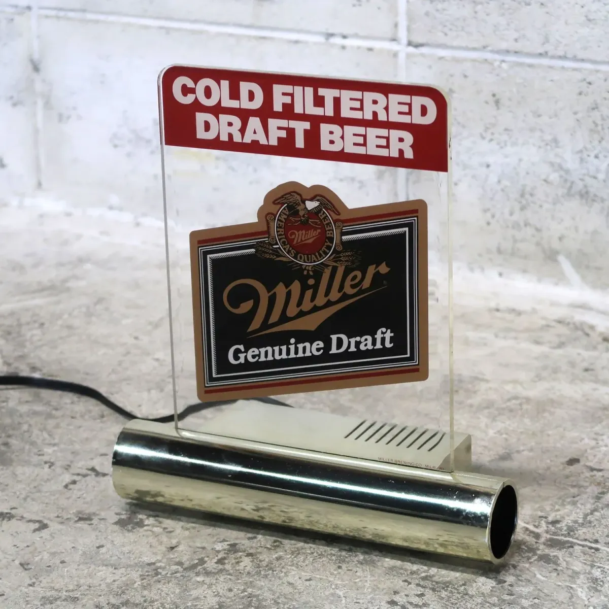 Miller Beer ビンテージ ライトサイン