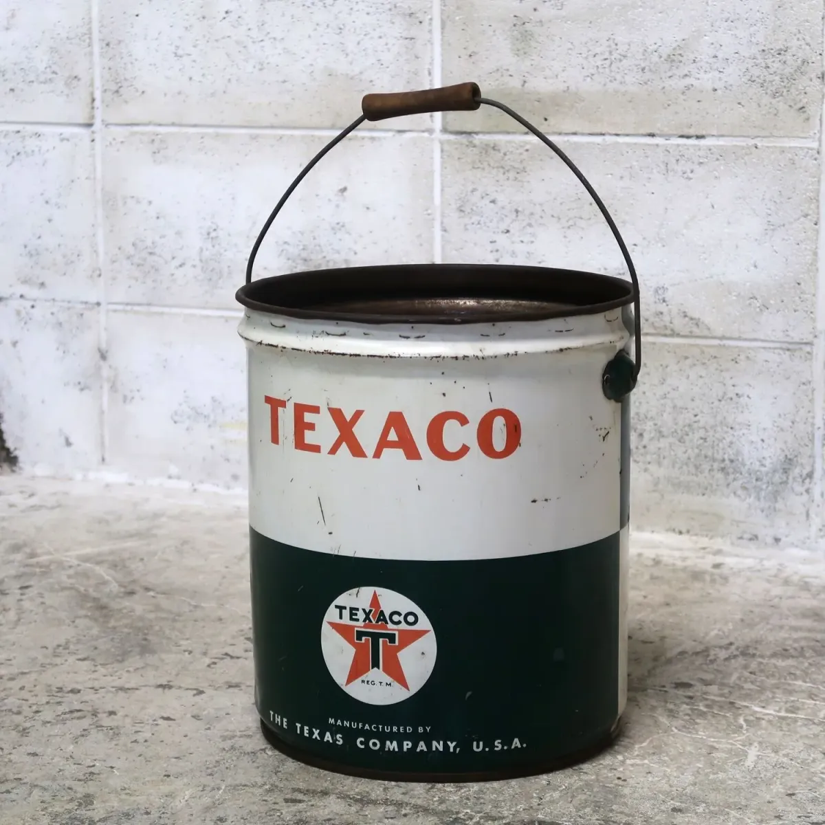 50‘s～ TEXACO ビンテージ オイル缶