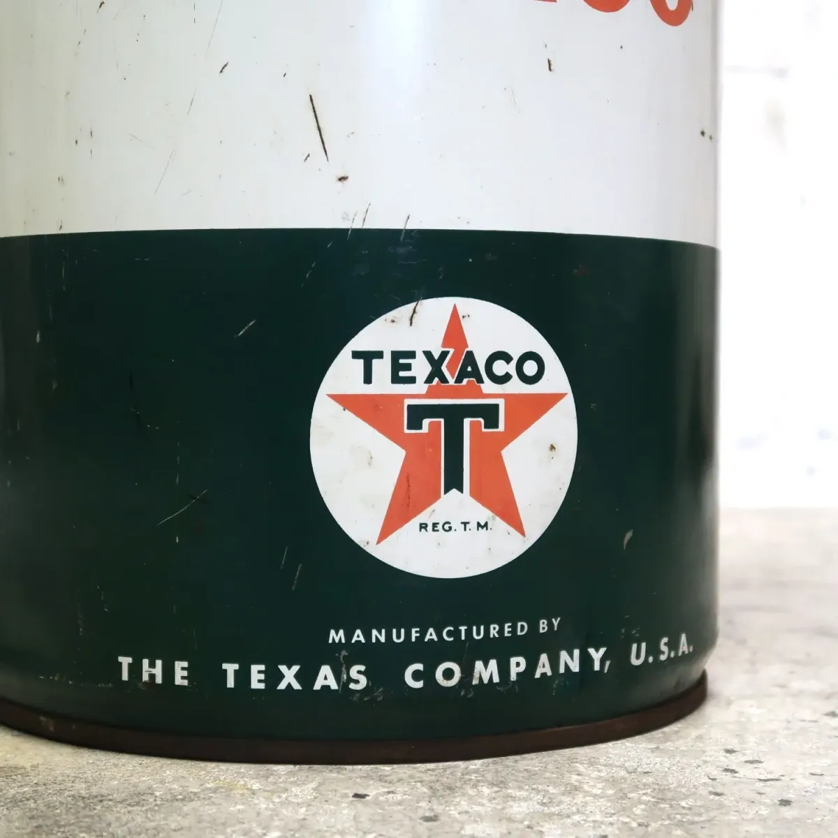 50‘s～ TEXACO ビンテージ オイル缶