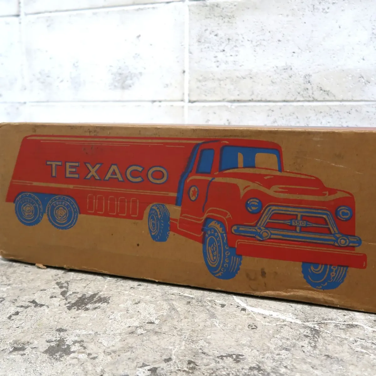 50's Buddy L TEXACO ビンテージ タンクローリー ミニカー デッドストック