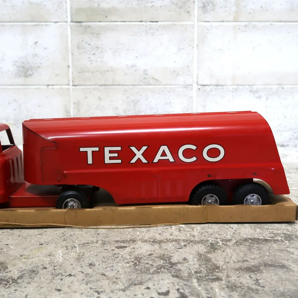 50's Buddy L TEXACO ビンテージ タンクローリー ミニカー デッドストック