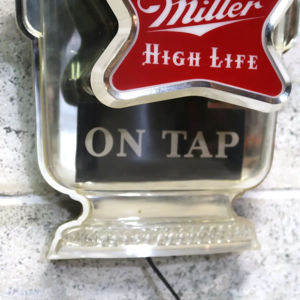 Miller HIGH LIFE ビンテージ ライトサイン