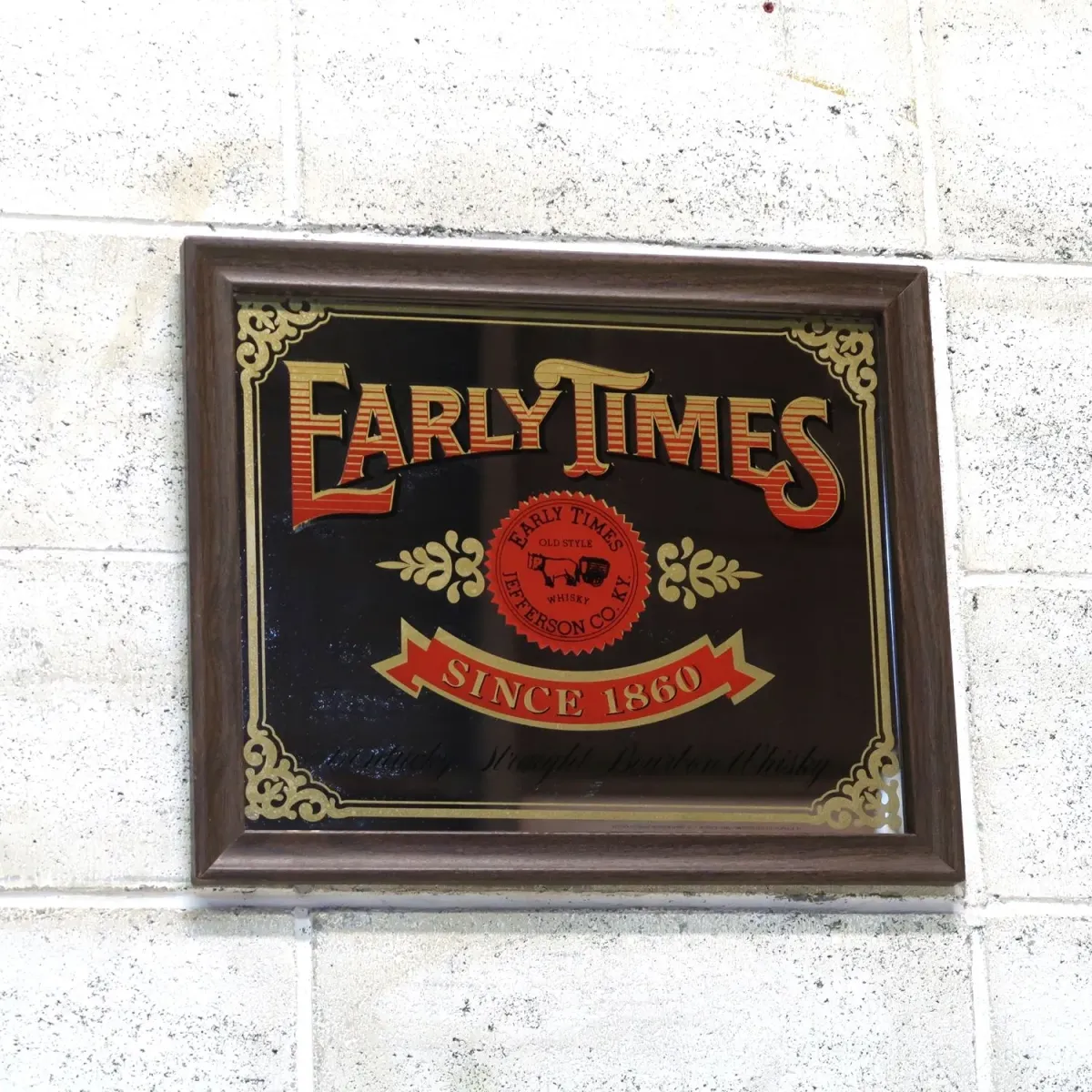 EARLY TIMES ビンテージ パブミラー