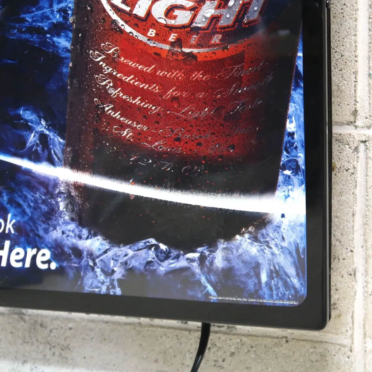 BUD LIGHT ライトサイン