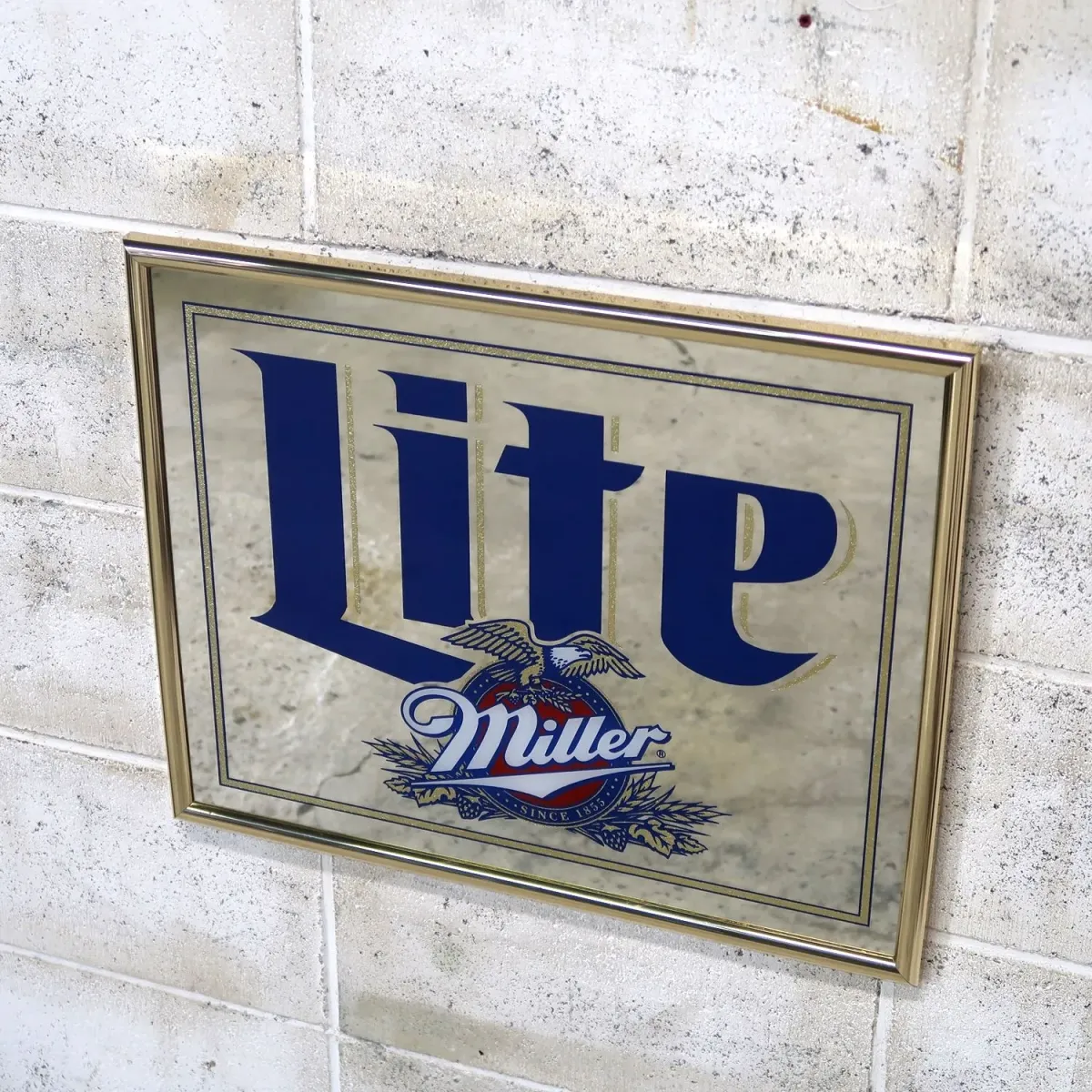 Miller LIGHT パブミラー