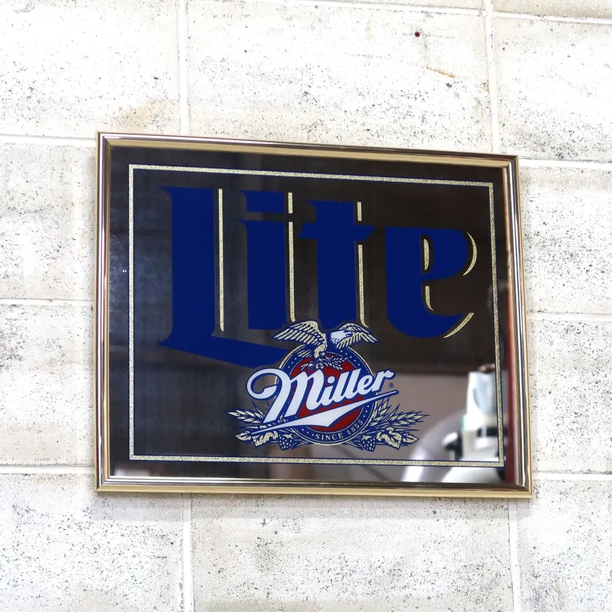 Miller LIGHT パブミラー