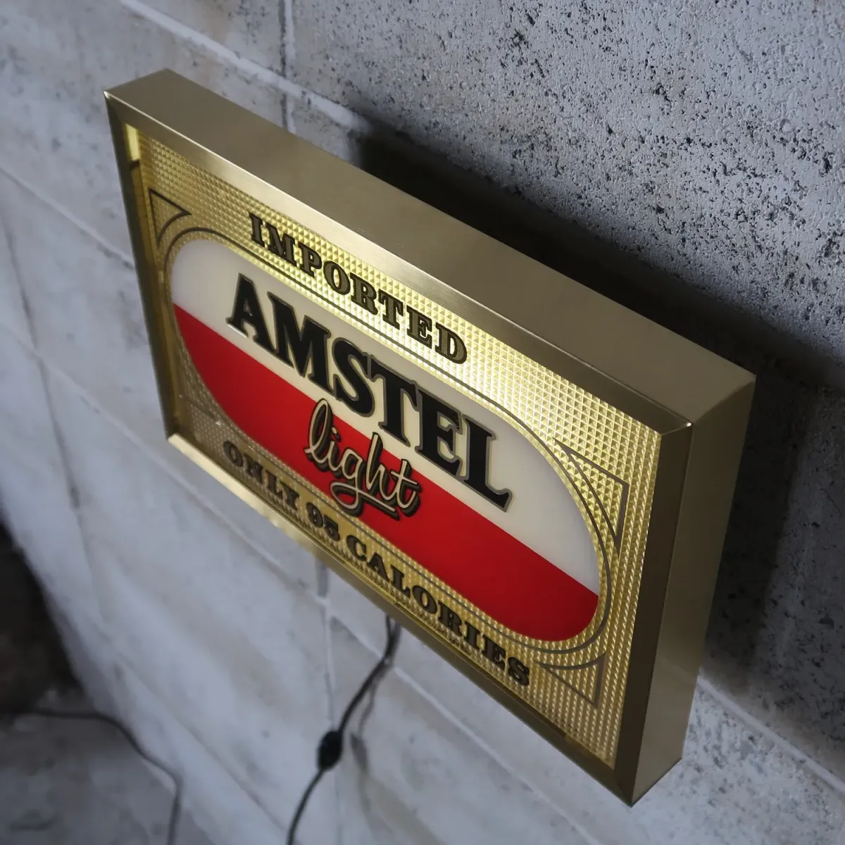 AMSTEL light ビンテージ ライトサイン