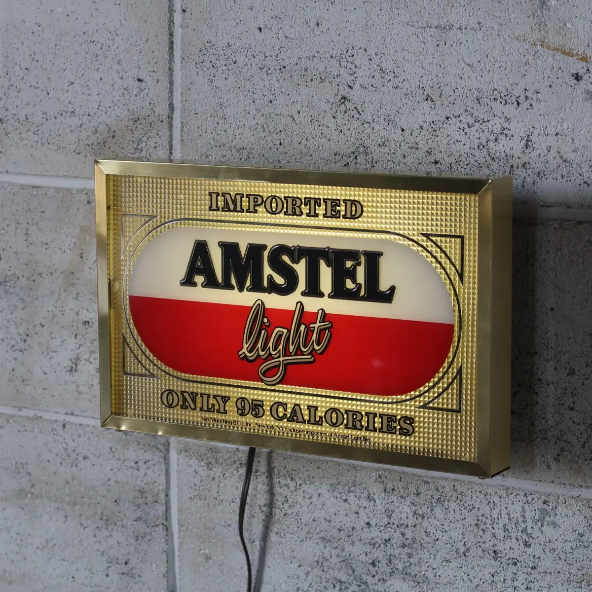 AMSTEL light ビンテージ ライトサイン