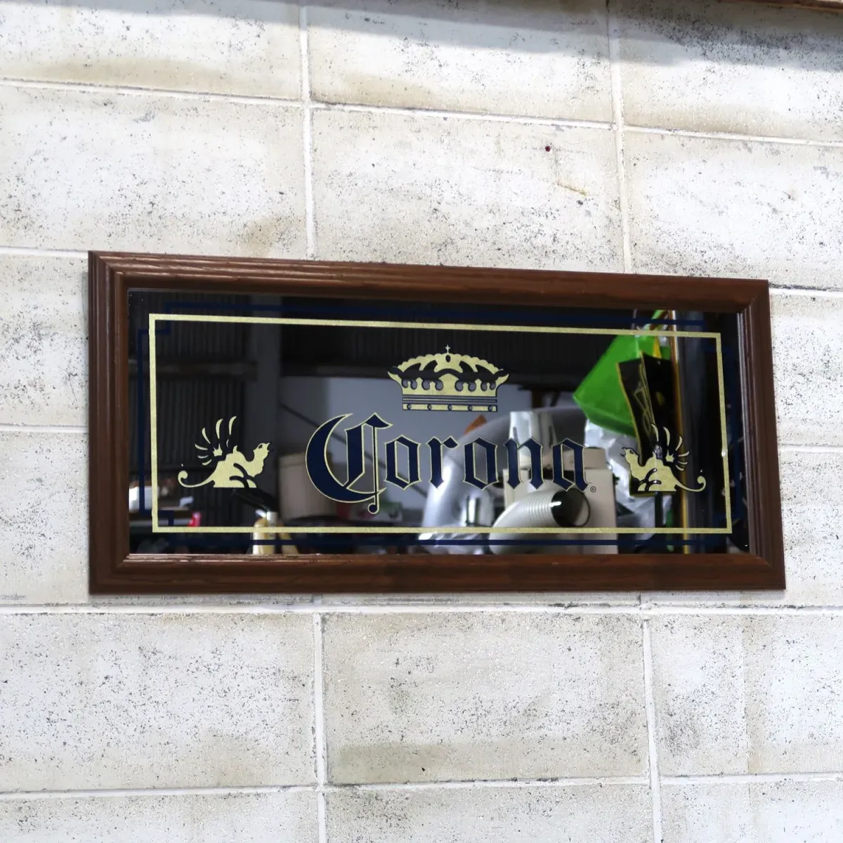 Corona BEER ビンテージ パブミラー