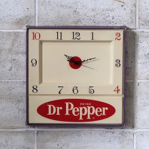 Dr Pepper ビンテージ ウォールクロック