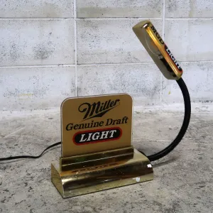 Miller LIGHTビンテージ レジスターランプ