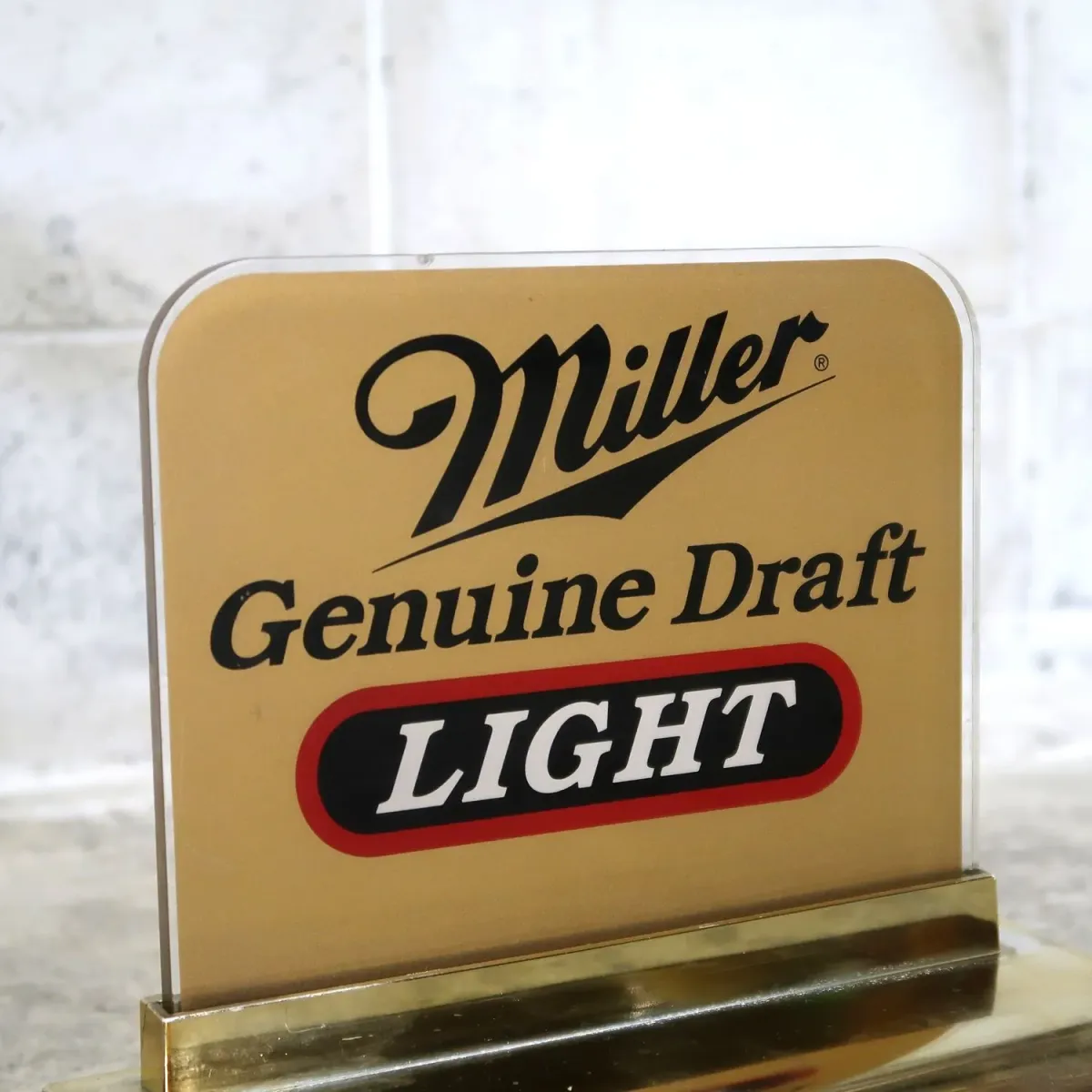 Miller LIGHTビンテージ レジスターランプ