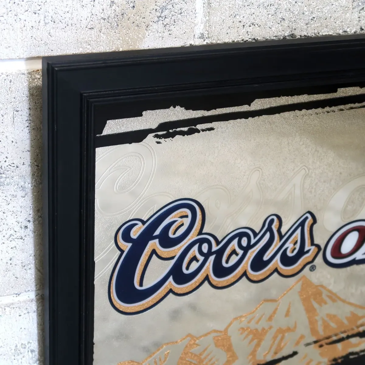 Coors ビンテージ パブミラー