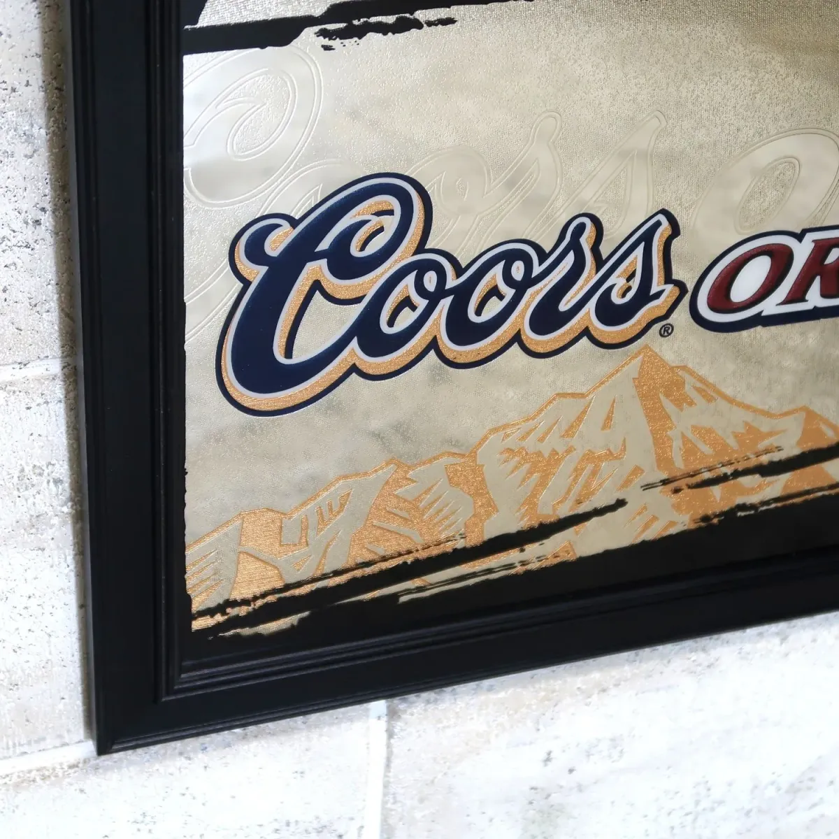 Coors ビンテージ パブミラー