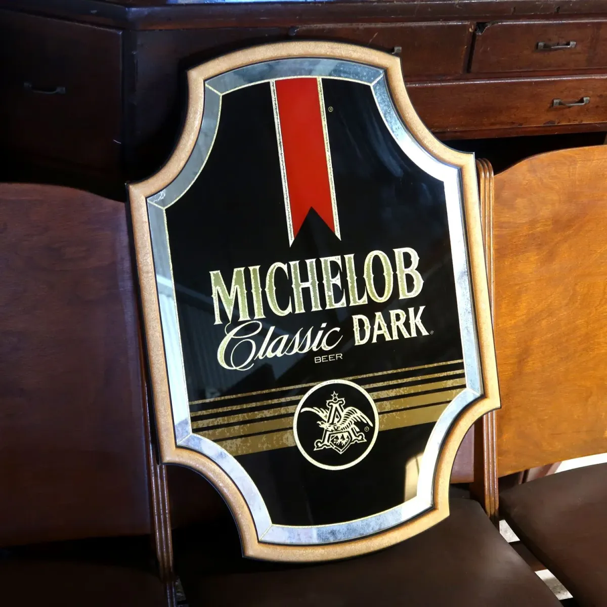 MICHELOB Classic DARK ビンテージ パブミラー