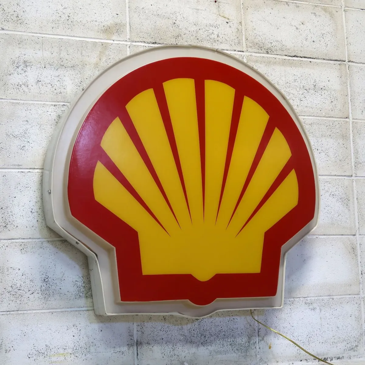 SHELL ビンテージ ライトサイン