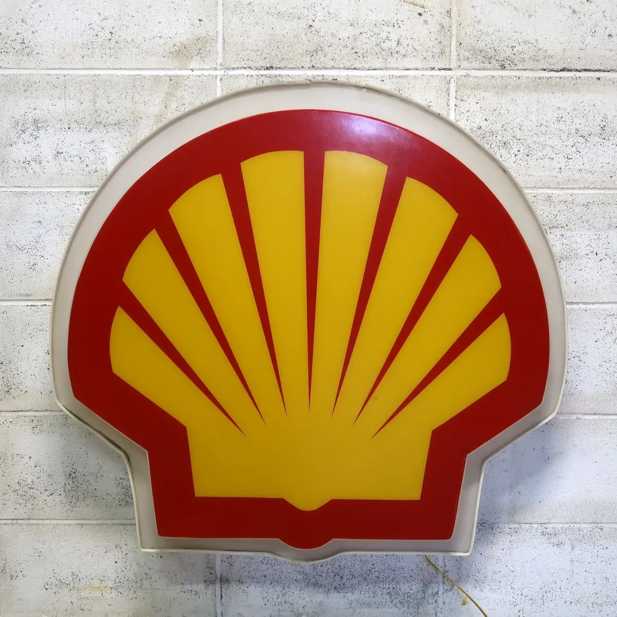 SHELL ビンテージ ライトサイン