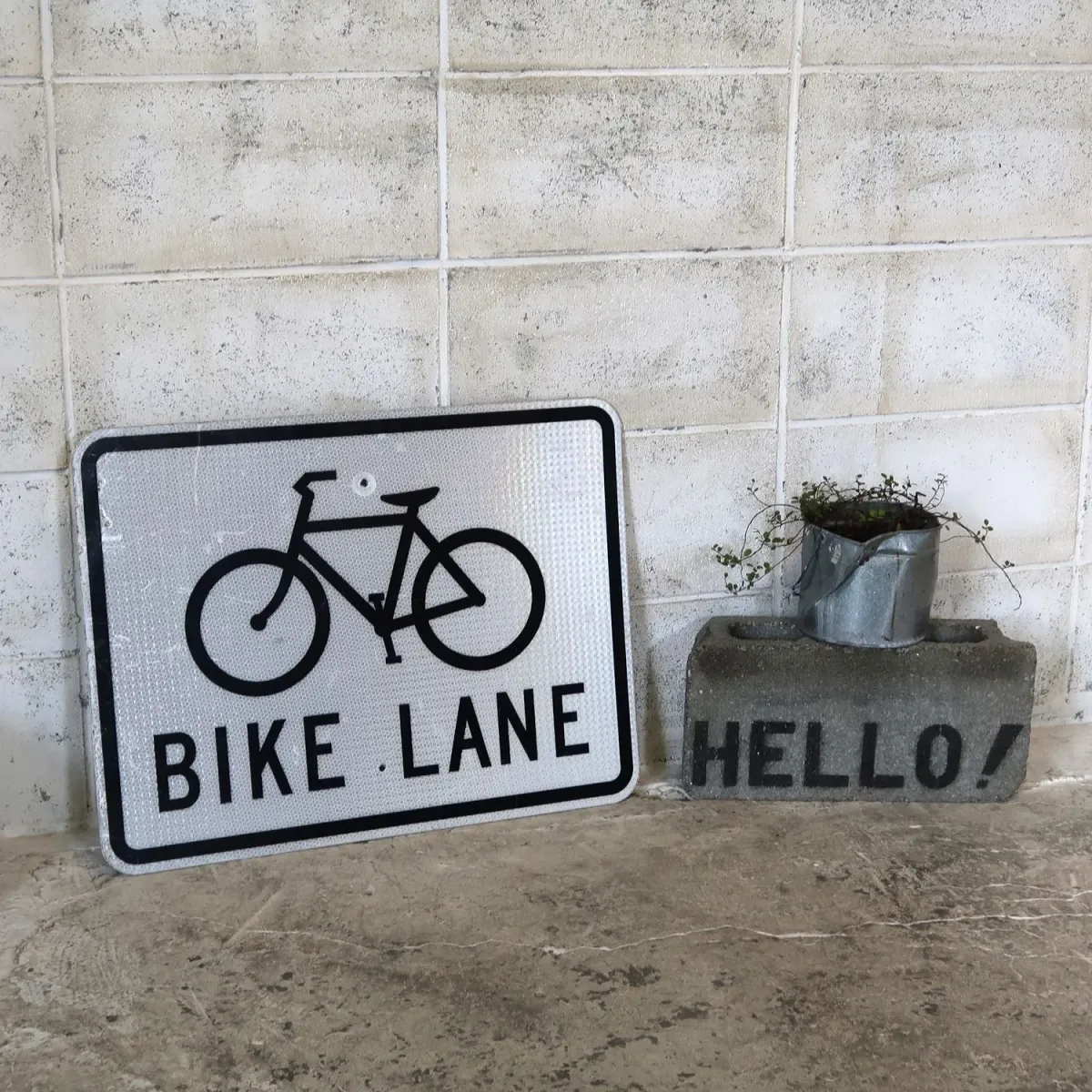 ロードサイン BIKE LANE