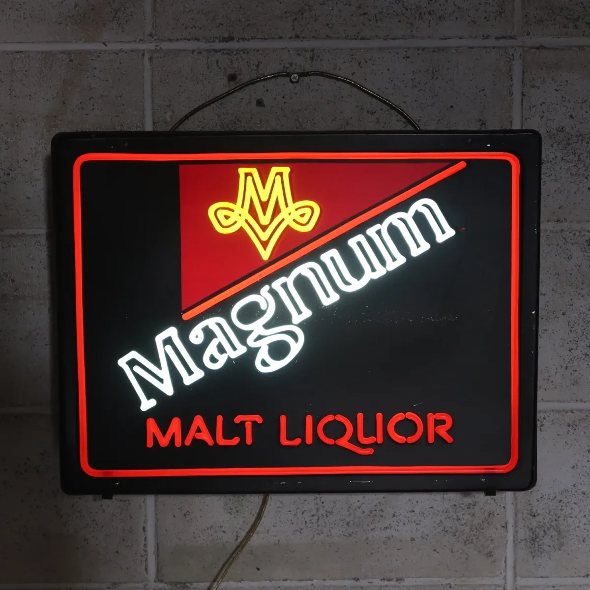 Miller Magnum ビンテージ ライトサイン