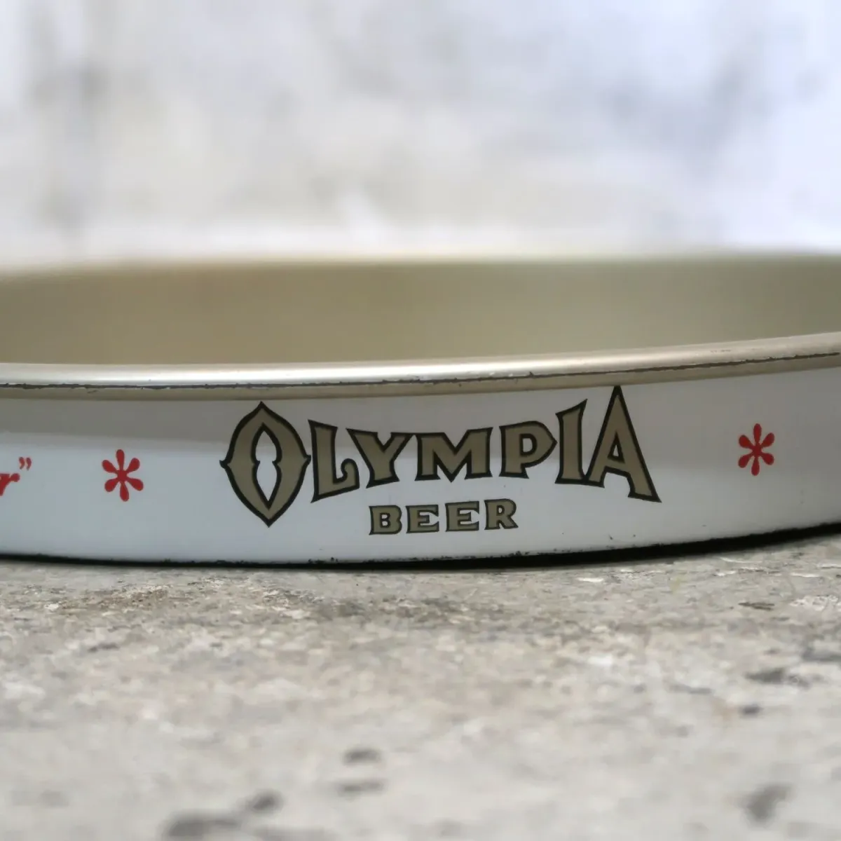 OLYMPIA BEER ビンテージ メタルトレイ