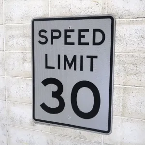 ロードサイン SPEED LIMIT 30